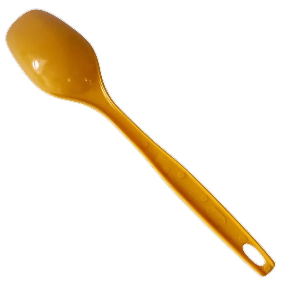 Vintage Foley Spoon Nylon‎ Cooking Serving Utensil Bright Golden Yellow Retro